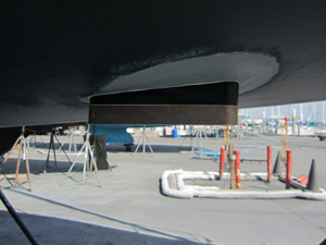 2010 Hunter 39 Sailboat with Raymarine Downvision Transducer